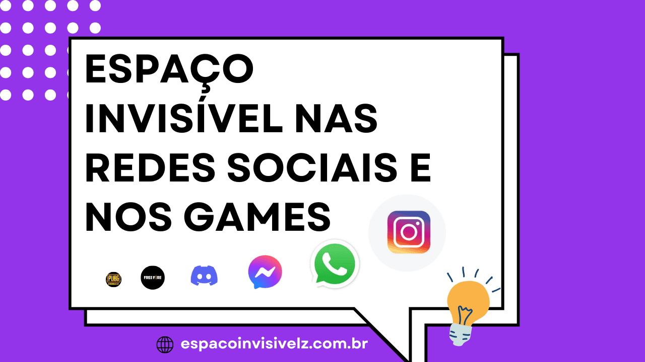 Espaços Invisíveis nas Redes Sociais e Jogos: Truques e Hacks Ocultos